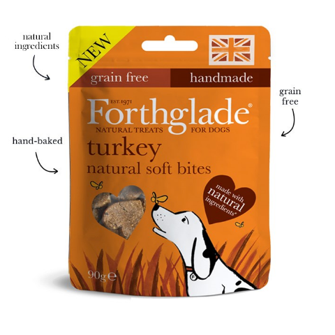 Forthglade Soft Bite Treats With Turkey - HOUNDS